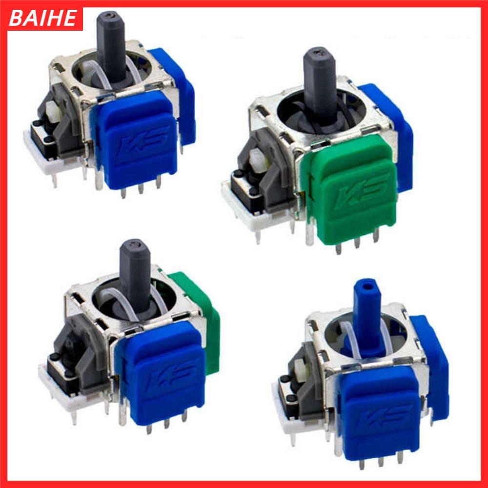 BAIHE 4 ชิ้น TMR จอยสติ๊กแม่เหล็กไฟฟ้า, ทนทาน Analog Hall ThumbStick, Professional Anti-Drift ความแม่นยําสูงอุปกรณ์เสริมเกมสําหรับ PS5/PS4/Xbox/Switch ตัวควบคุมเกม