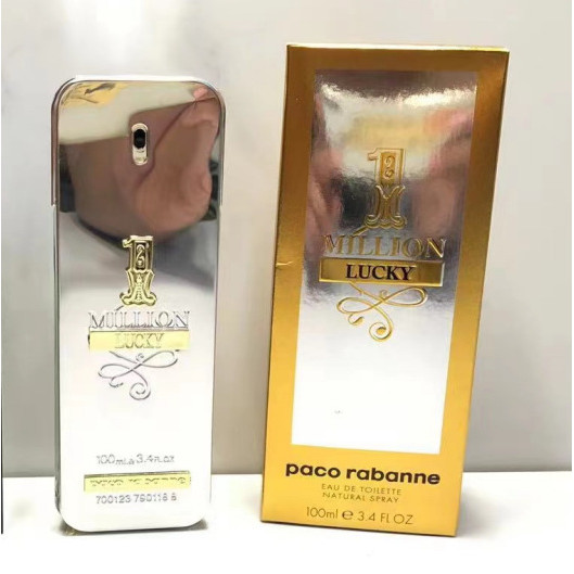 ใหม่ Pa rabanne paco Lucky Million Mens Eau de Toilette 100ml น้ําหอมผู้ชาย 001