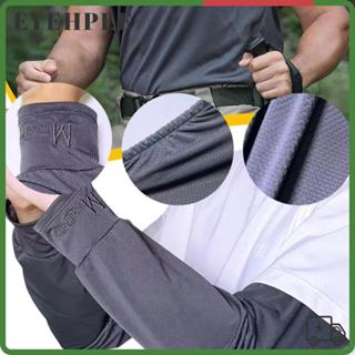 ปลอกแขนกันแดด ผ้าไหมน้ำแข็ง ระบายอากาศดี กันยูวีและลื่น สำหร…