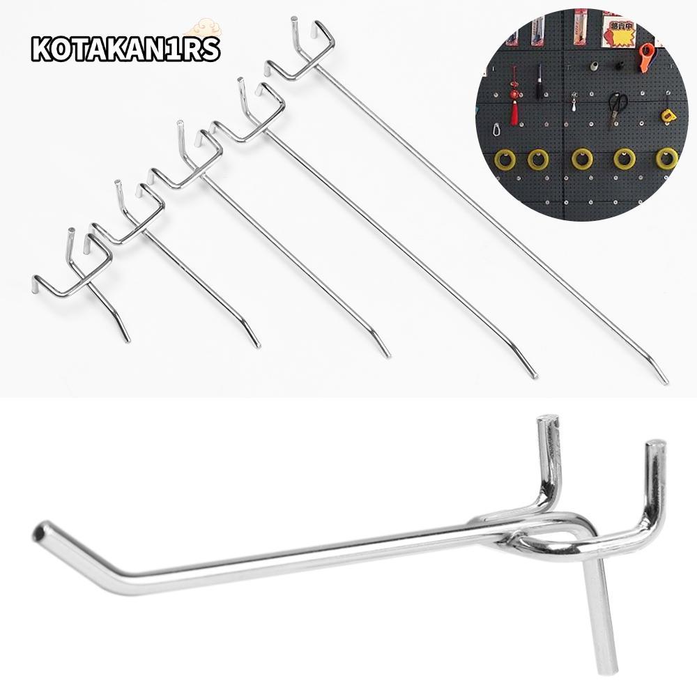 KOTAKAN1RS 5 ชิ้นชั้นเก็บแผงโลหะทนทานสะดวกตาข่ายขายปลีก Shop Peg