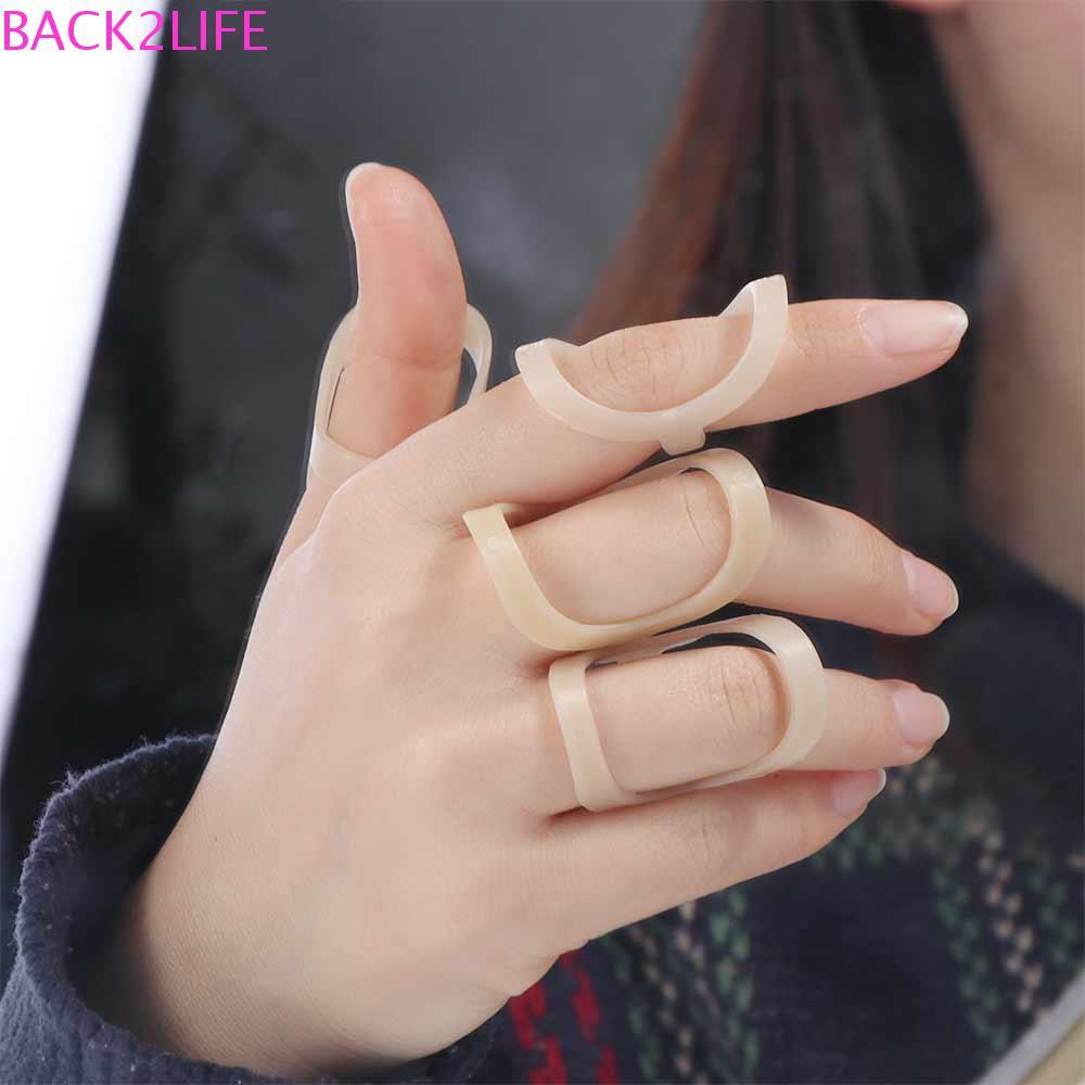 BACK2LIFE Oval Finger Splint, Oval Finger Cuffs Finger Splint Support, Protector Finger Ring Sleeve 