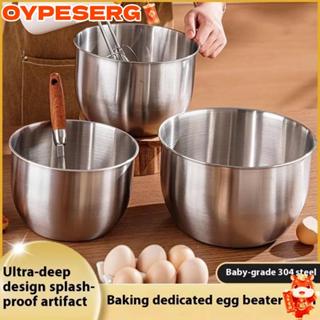 OYPESERG ชามผสม, Splash Proof ครัวเรือนสลัดไข่ Beating Basin…