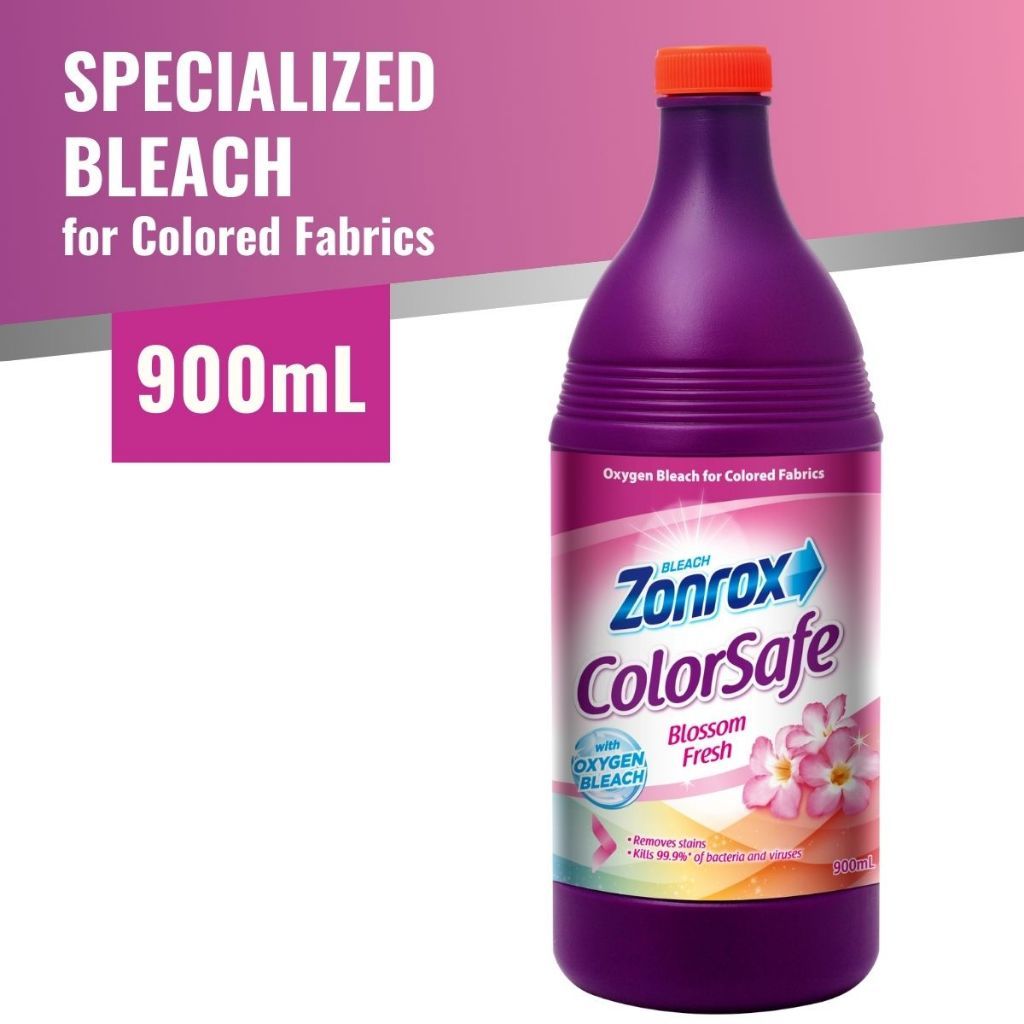 Zonrox Bleach Color Safe Blossom With Oxygen Bleach 900ml