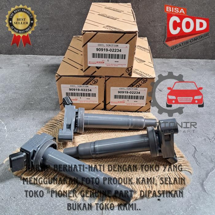 IGNITION COIL TOYOTA ALPHARD CAMRY HARIER 3000CC 90919-02234 เดิม