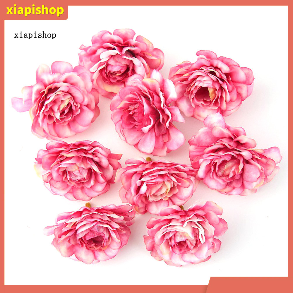 XPS 10 ชิ้น Multi-layer จําลองประดิษฐ์ดอกไม้หัวงานแต่งงานตกแต่งบ้าน