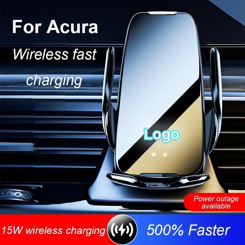 สําหรับ Acura CDX 2016 2017 2018 2020 2021 รถเซ็นเซอร์อินฟราเรดผู้ถือโทรศัพท์มือถือ 15W Wireless Cha