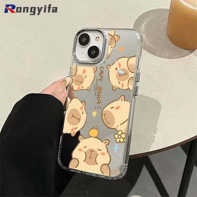 น่ารัก Capybara เคสโทรศัพท์สําหรับ Redmi K90 Pro Max K80 K70E K70 K60 K50 Pro Ultra K50i 5G Turbo 4 