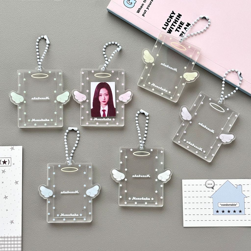 Original Angel Transparent 1 นิ้วอะคริลิคการ์ด