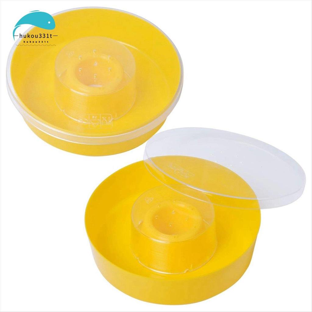[Preference H3]Bee Feeder Hive Round Hive Top Water Feeder Bee Top Feeder ชามดื่มสําหรับผึ้งดื่มและอ