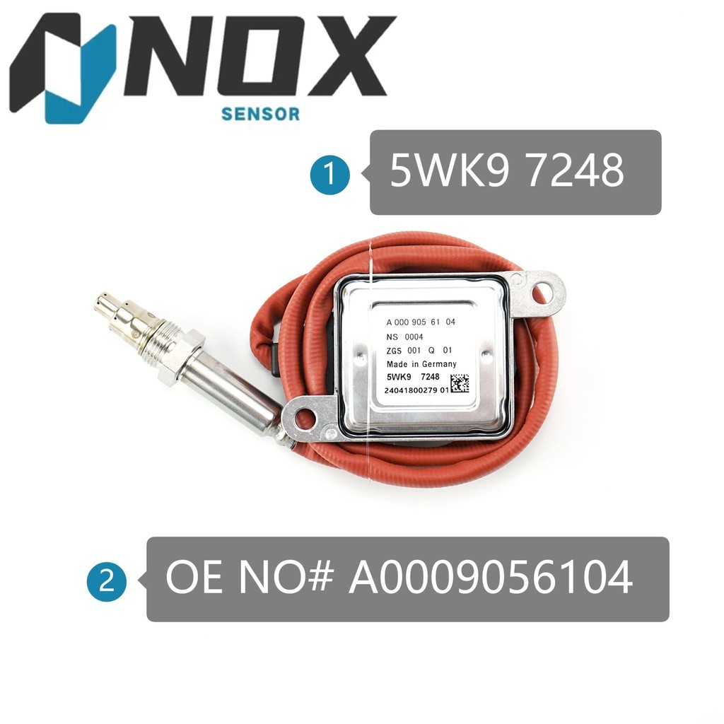 เซ็นเซอร์ NOx A0009056104 5WK97248 เซ็นเซอร์รถยนต์สําหรับMercedes Benz W212 W222 C218 X218 CLS350 W1