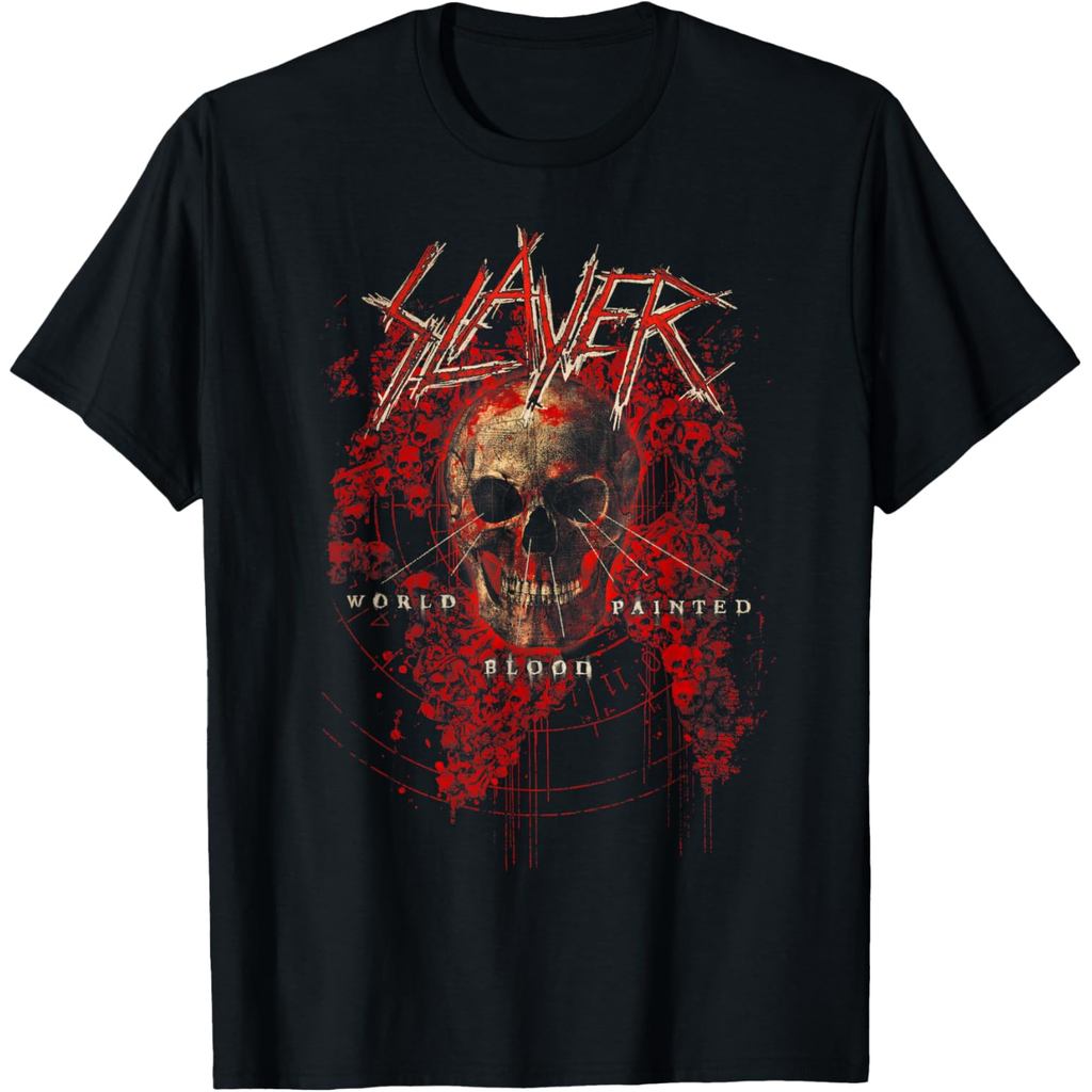 Slayer Skull Map T-Shirt