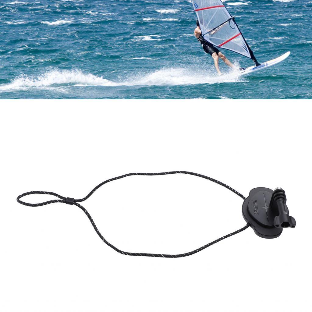 Magnetic POV Neck Mount Holder Skin Friendly Fix Bracket Quick Release Action Camera สําหรับกีฬากลาง