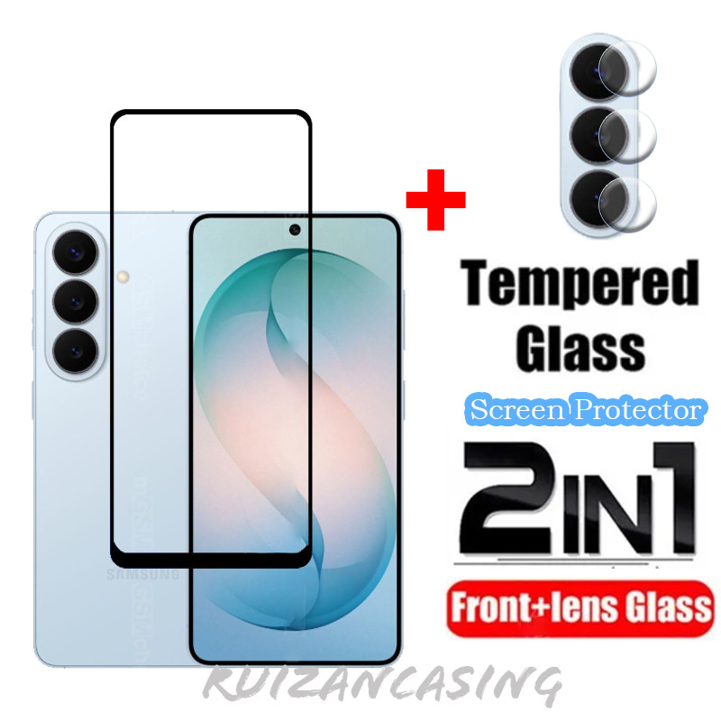 ป้องกันหน้าจอโปร่งใสคลุมทั้งหมดฟิล์มสําหรับ Samsung Galaxy S26 Plus Ultra 5G S26plus S26ultra 2026 กระจกนิรภัยเลนส์กล้อง ราคา ถูกที่สุด ดีลบีเคเค