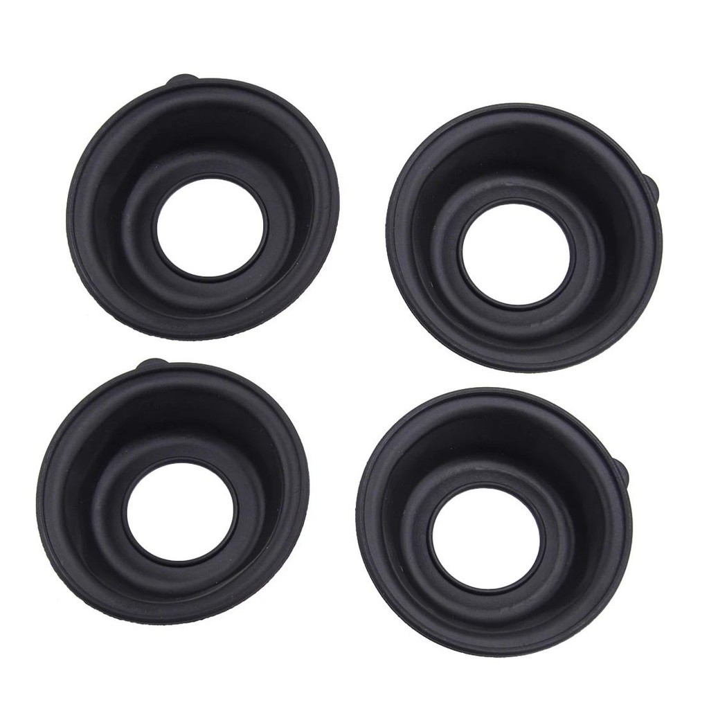 4pcs คาร์บูเรเตอร์ Carburettor Carb ไดอะแฟรมเมมเบรน Plunger ไดอะแฟรม Fit สําหรับ Kawasaki KZ1000 P ต