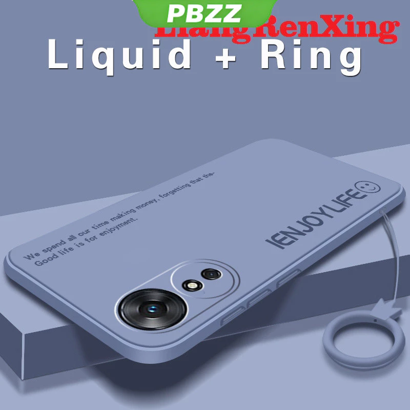 PBZZ เคสซิลิโคนนิ่ม ลายหน้ายิ้ม กันกระแทก สําหรับ OPPO A38 4g a18 4g a58 4g a58 5G a78 4g a78 5G OPPO A98 5G YTZM01