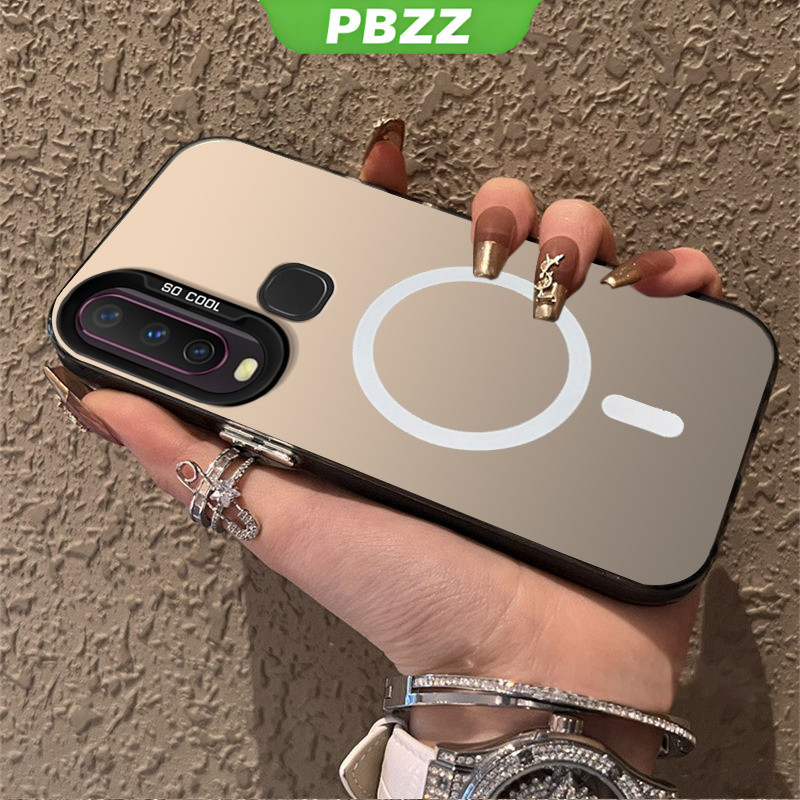 PBZZ FOR เคส สําหรับปลอก VIVO Y12 VIVO Y15 VIVO Y17 VIVO Y11 2019 เคสโทรศัพท์ เคสแข็ง TPU Protector Smooth กันกระแทก Cover ดีไซน์ใหม่ความงาม ดึงดูดแม่เหล็กไร้สาย CYBSWX01
