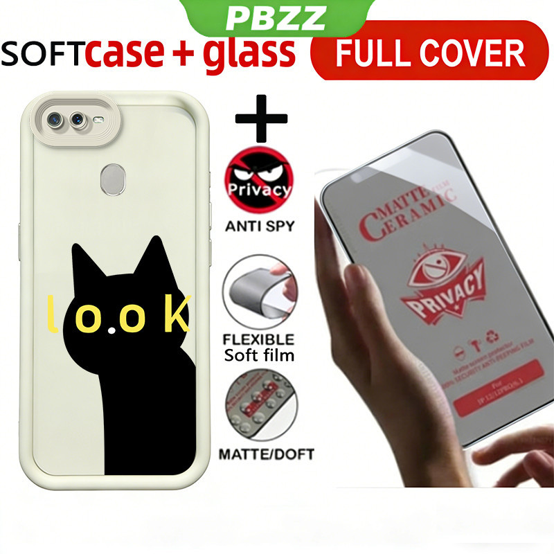 PBZZ PBZZ เซรามิคความเป็นส่วนตัวกระจกนิรภัยสําหรับ oppo a5s a12 A7 a3s a1k a12e F9 F11 PRO A5 A9 202