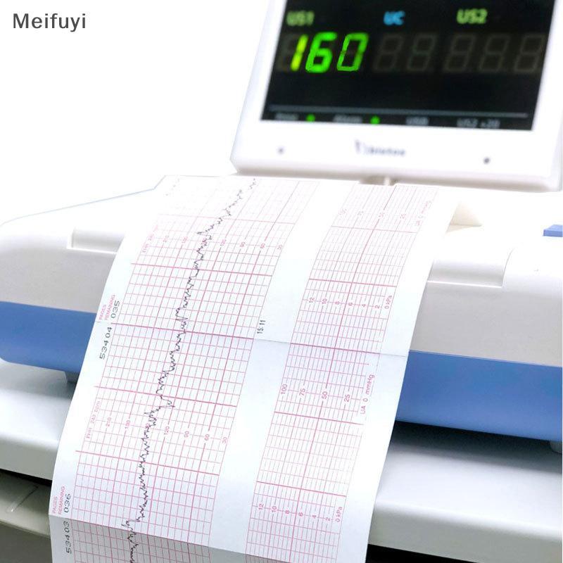 [Meifuyi] ECG EKG Machine 50mm*20m/80mm*20/110mm*20m 210mm*20m Electrocardiograph Thermal Printer Pa