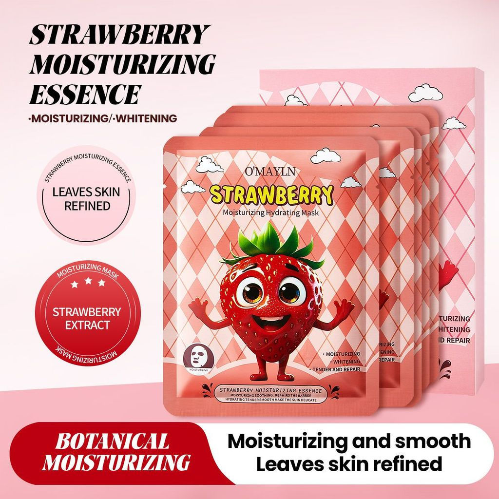 ขายร้อนยุโรป American Lotus Single Sheet Moisturizing Hydrating facemask Skin Care Mask ฉบับภาษาอังก