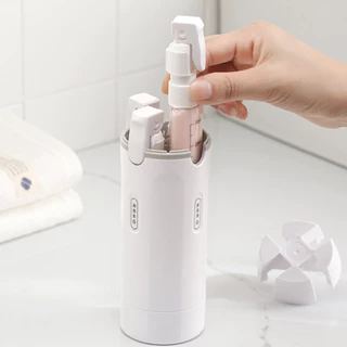 COD ชุดขวดแบ่งสาร แบบ 4 in 1 พกพาสะดวก Travel Outdoor Sub-bottle สำหรับใส่ แชมพู ครีมอาบน้ำ เครื่องสำอาง
