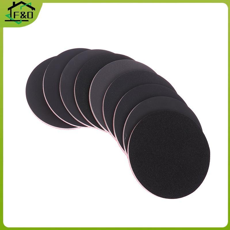 F&O 9 ชิ้น Bowling Sanding Pads Resurfacing Polishing Kit Bowling Cleaner แบบพกพา Bowling Pad Ball P