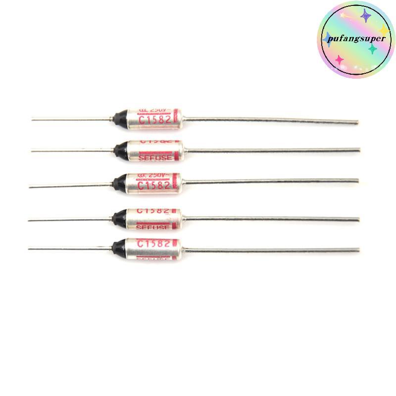 Pufangsuper 5 ชิ้น SF214E Sefuse Cutoffs NEC ฟิวส์ความร้อน 216°C 216 องศาเซลเซียส 10A 250V TH