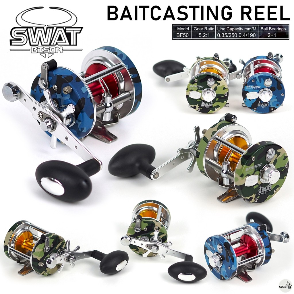 รอกเบท ตกปลา BISON SWAT ตัวใหม่
