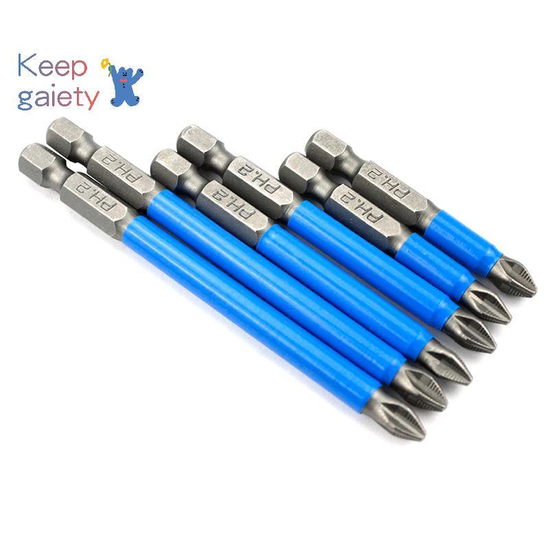 [Kpt-t] ดอกไขควงไฟฟ้ากันลื่นแม่เหล็ก 1/4″ Hex Shank Precision PH2 [ใหม่] ราคา ถูกที่สุด ดีลบีเคเค แกลเลอรีภาพที่ 9