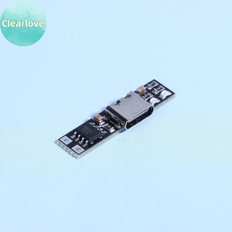 Clearlove DC 3.7V Ternary ชาร์จ 1A 4.2V โมดูล Ultra-N Ultra-Small Type-C อินเทอร์เฟซโมดูลชาร์จ TH