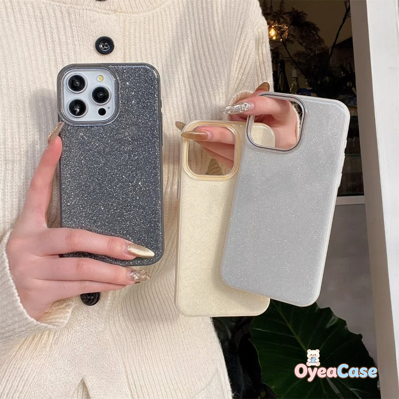 SAMSUNG Insสไตล์Glitter JellyสําหรับSamsung Galaxy A17 A16 M16 F16 M56 F56 A06 A56 A36 A26 A55 A35 A