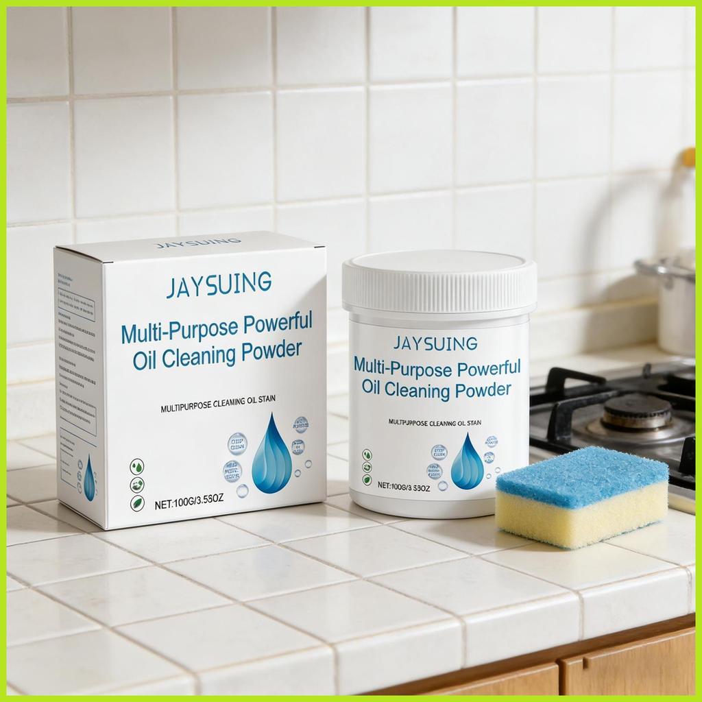 Grease Remover Kitchen 100g ทําความสะอาดล้ําลึกที่มีประสิทธิภาพ Heavy Duty Kitchen Grease Remover Cl