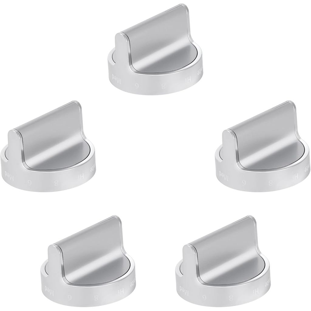 ลูกบิดเตาแก๊สสําหรับ Whirl-Pool รุ่น WFG540H0ES1 WFG540H0ES0 WFG715H0ES0 WFG715H0ES1 WFG540H0AS1 ลูก
