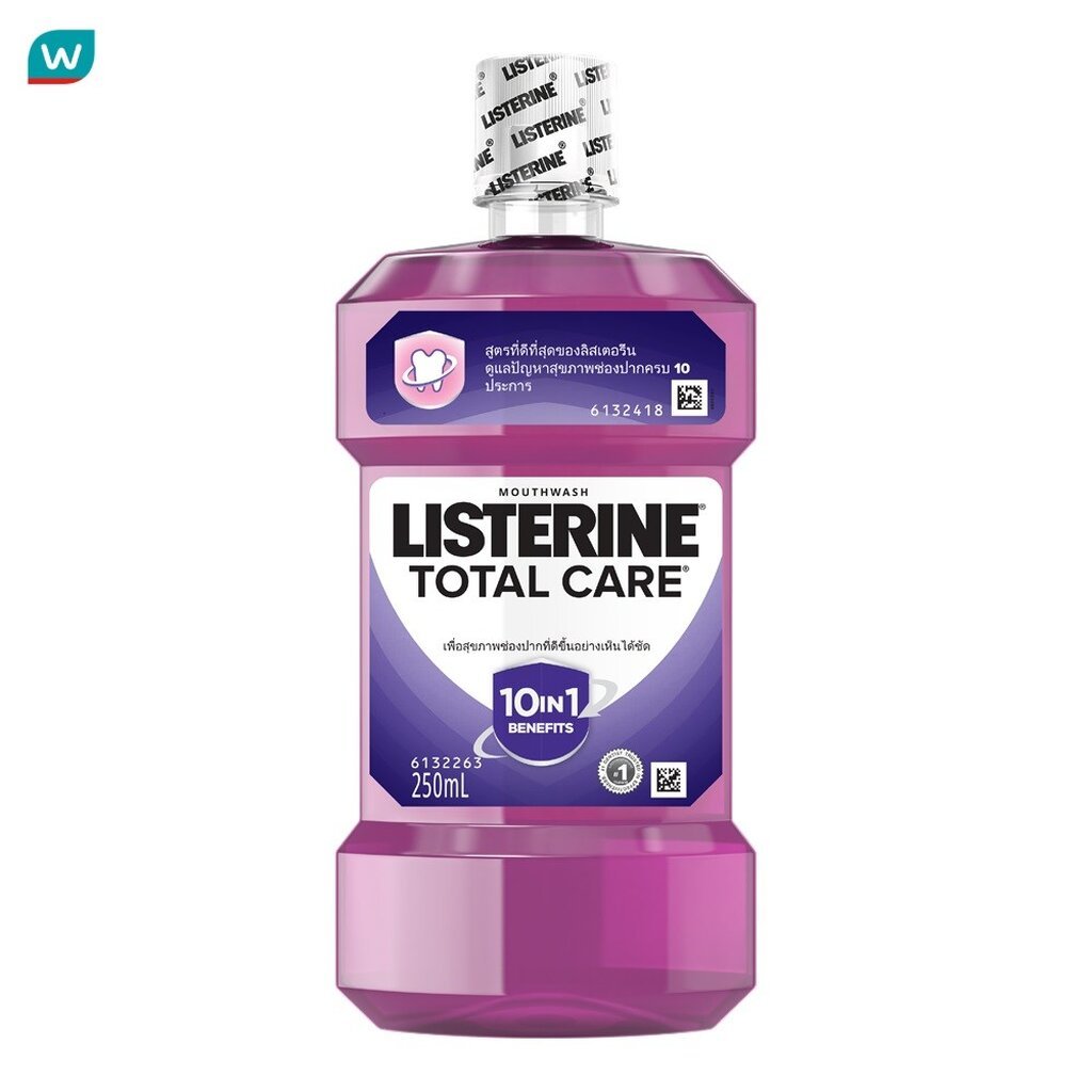 Listerine ลิสเตอรีน น้ำยาบ้วนปาก โทเทิล แคร์ 250 มล.