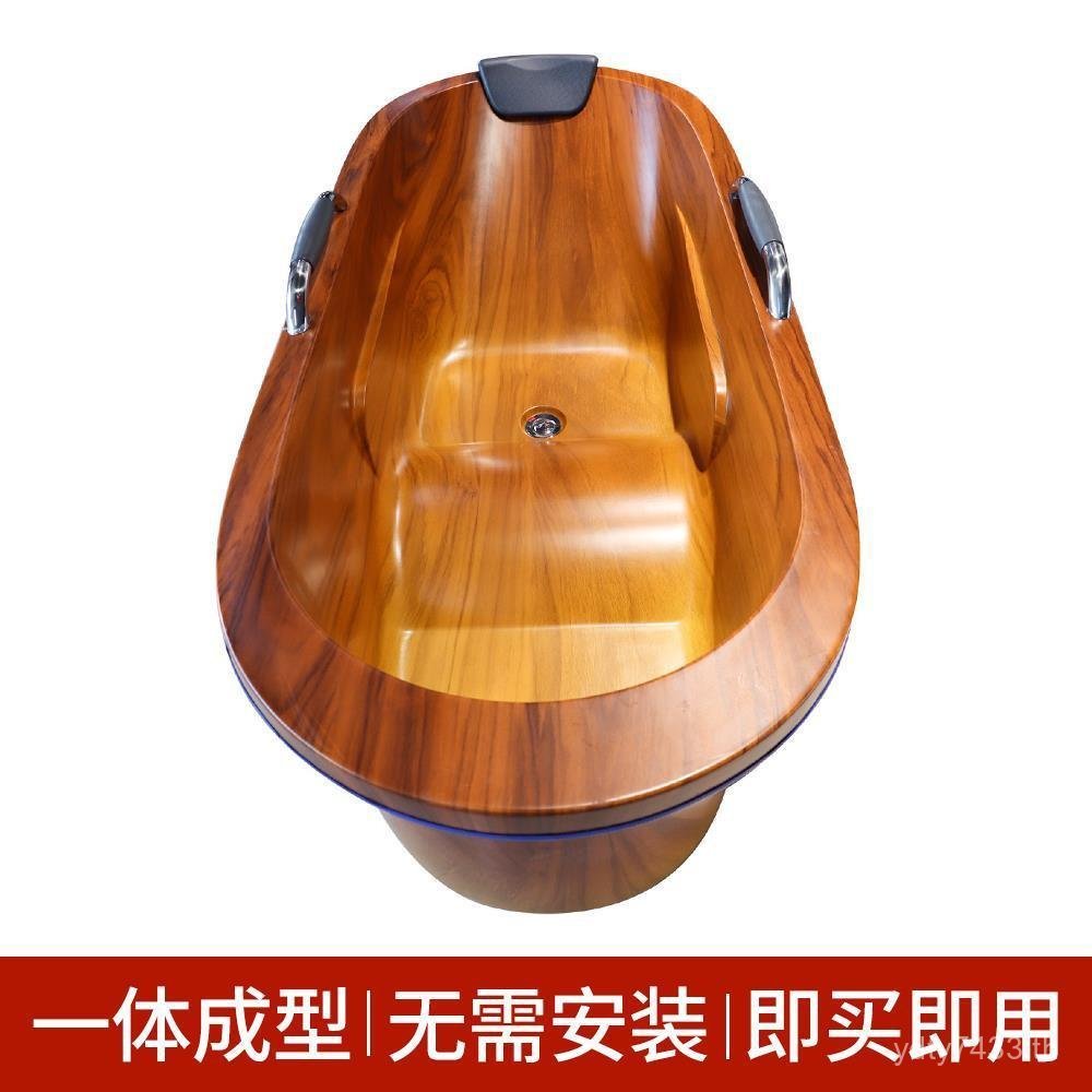 Barrel 1.7m อ่างอาบน้ําอะคริลิคสปา โรงงานขายตรง spa Bath B & B Club Hotel Beauty Salon One O389