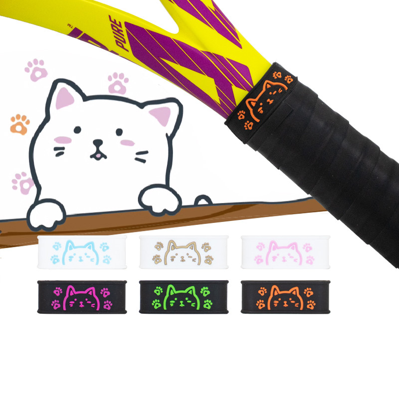 ♙ไม้เทนนิสซีลแหวนยาง grip band การ์ตูนแมว GOSEN high god limited edition
