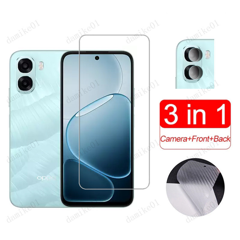 OPPO A6x ฟิล์มกระจกนิรภัยสําหรับ OPPO A5x A5 A5i A3x A3 A6 Pro 5G Reno 15 15C 15F 14F 13 13F 12F 11F