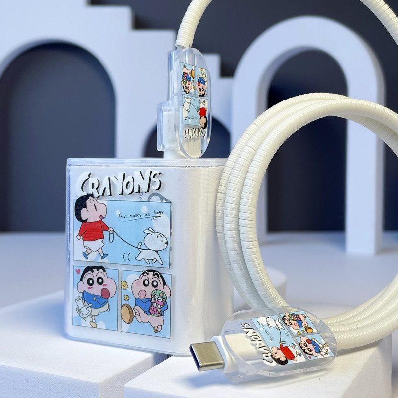 ตัวถนอมสายชาร์จ ชุดถนอมสายชาร์จ เหมาะสําหรับ Xiaomi 15Pro/15/14 Redmi Turbo4 K80/90 สายชาร์จข้อมูลเค