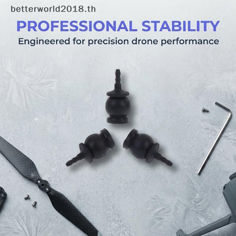 [bet] ขนาดเล็ก Damping Ball สําหรับ Gimbal TL10A04 3 ชิ้นชุด Anti Sho Absorber ความแม่นยําสูงสําหรับ