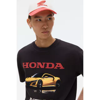 H&M(เอชแอนด์เอ็ม) เสื้อยืดทรงหลวมพิมพ์ลาย ผู้ชาย 1331358_1
