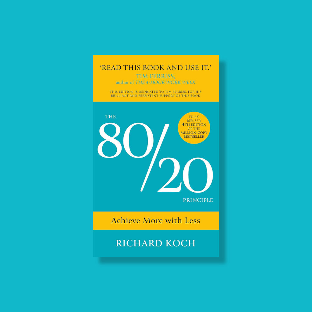 The 80/20 Principle หนังสือพัฒนาตนเองด้านการบริหารจัดการ ภาษาอังฤษ