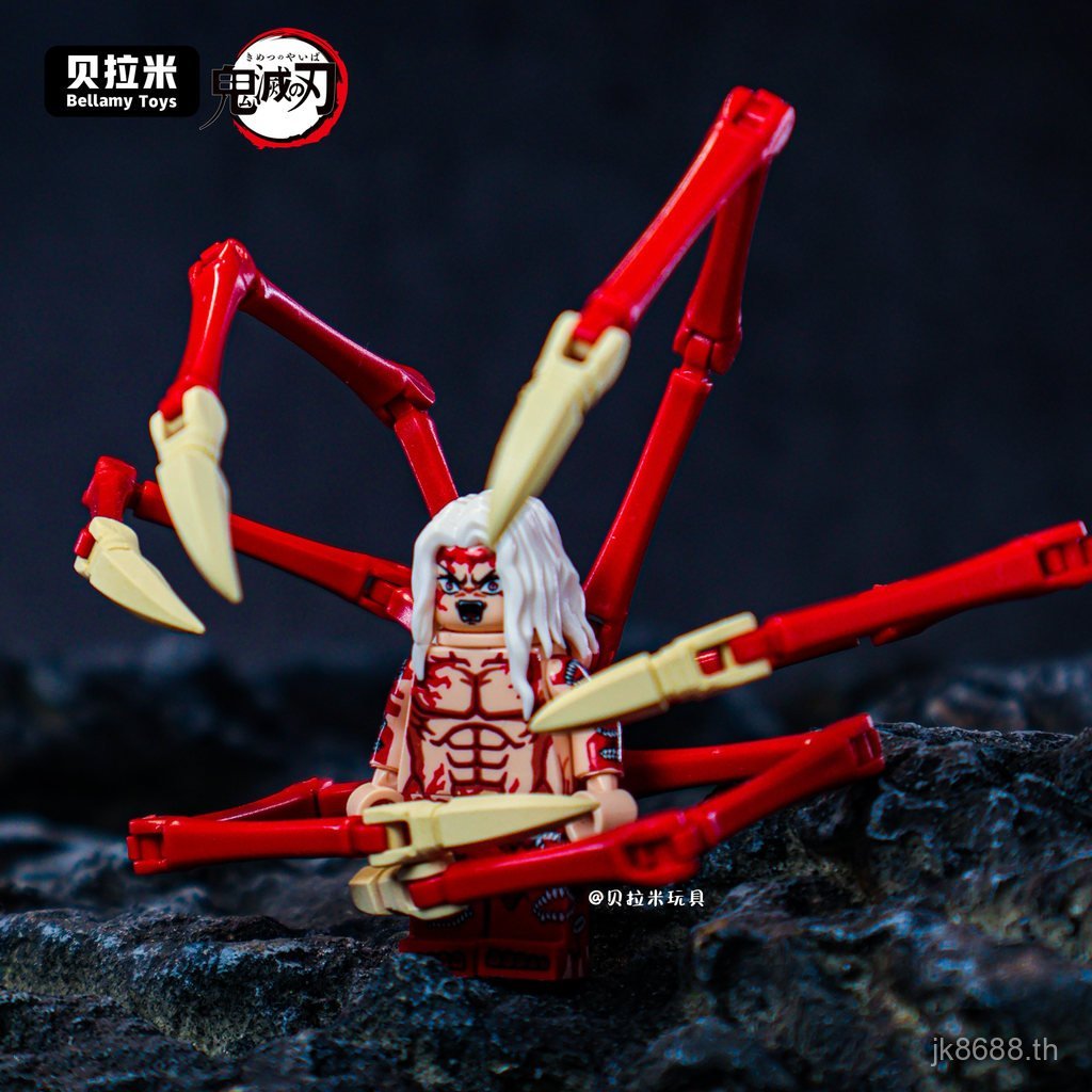 Building Blocks Dance Boy Xuanzhi Blade Slayer wm6153 ประกอบสามปีศาจ Miserable ของเล่นเด็กจีนเหนือคน