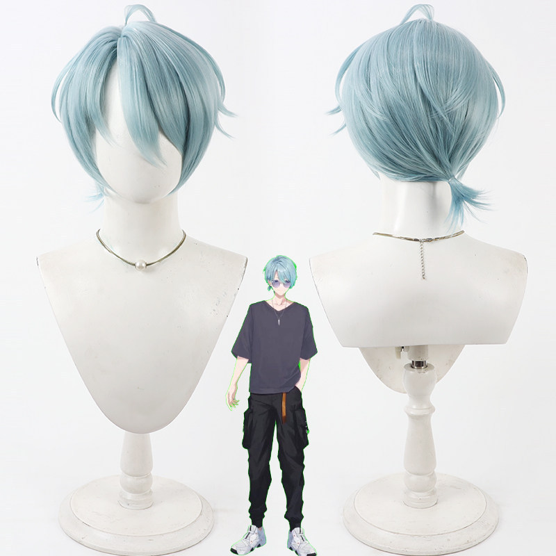 VTuber Nagisa Toraut Cosplay Wig Realistic Scalp Integrated Braids