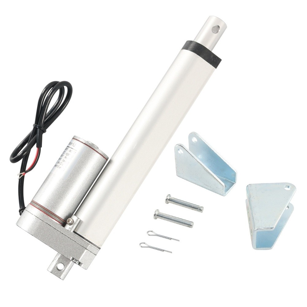 12V อลูมิเนียม Linear Actuator 330lbs 1500N 150 มม.จังหวะ IP54 ฝุ่นกันน้ํา