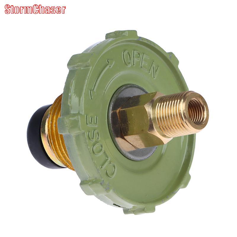 [Storm-t] LPG Tank Converter Head ทนทานเตาแก๊สเชื่อมต่อปฏิบัติโลหะผสมสังกะสี LPG Tank Adapter อุปกรณ