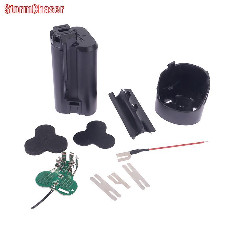 [Storm-t] แบตเตอรี่เปลือกพลาสติก PCB แผงวงจรชุดสําหรับ 10.8V 12V BAT411 สําหรับ TSR1080 GSR10.8-2 GS