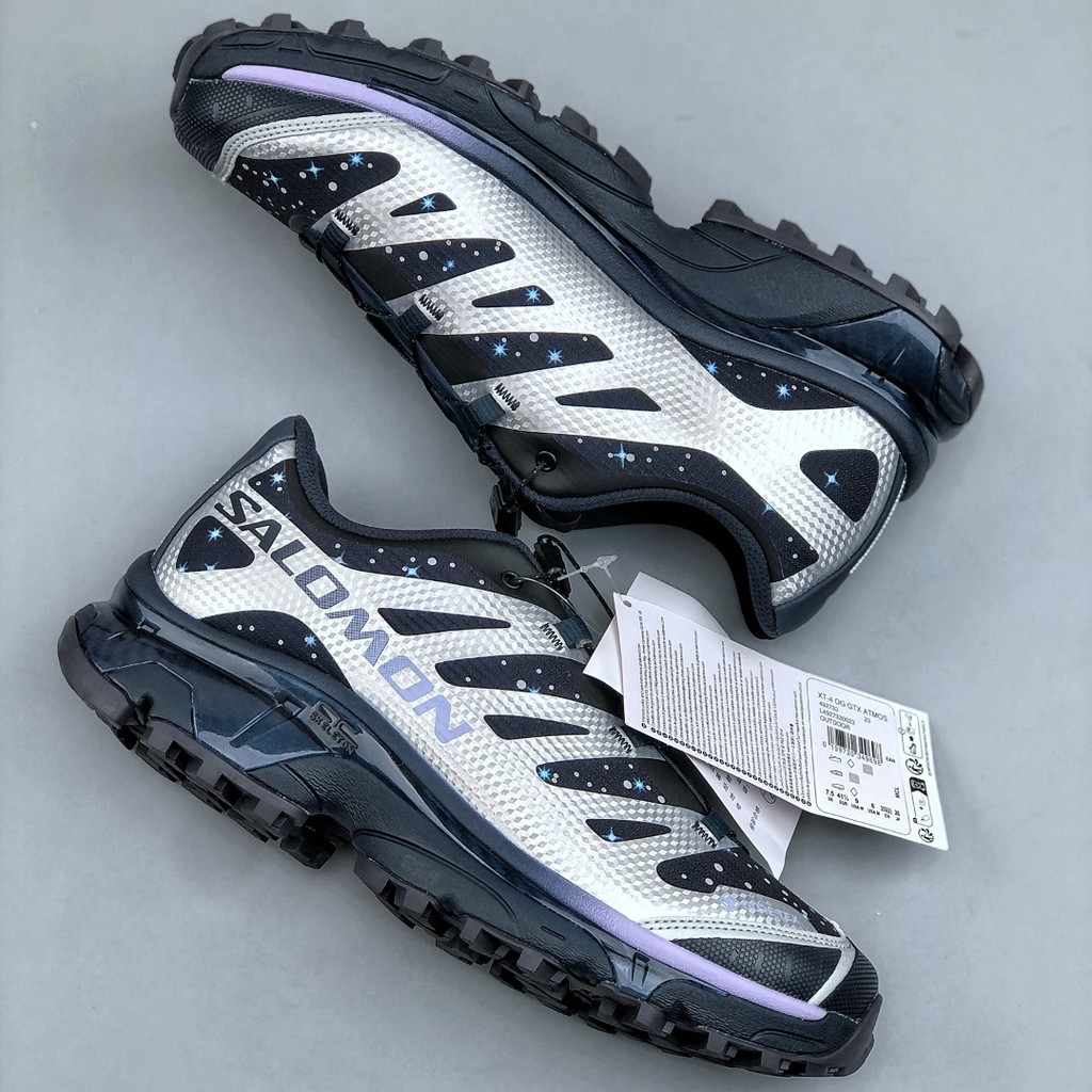 SALOMON XT-4 กันน้ํารองเท้าวิ่งสบายผู้ชายผู้หญิงกีฬารองเท้าจอแสดงผล