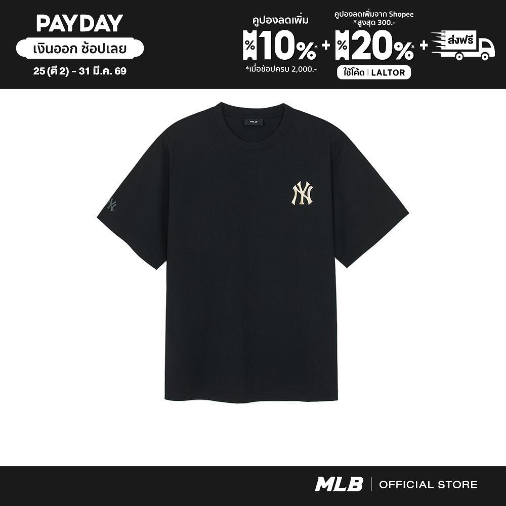 MLB เสื้อยืด ยูนิเซ็กซ์ New Year Horse Back Graphic T-Shirts รุ่น 3ATSQ0261 50BKS สีดำ