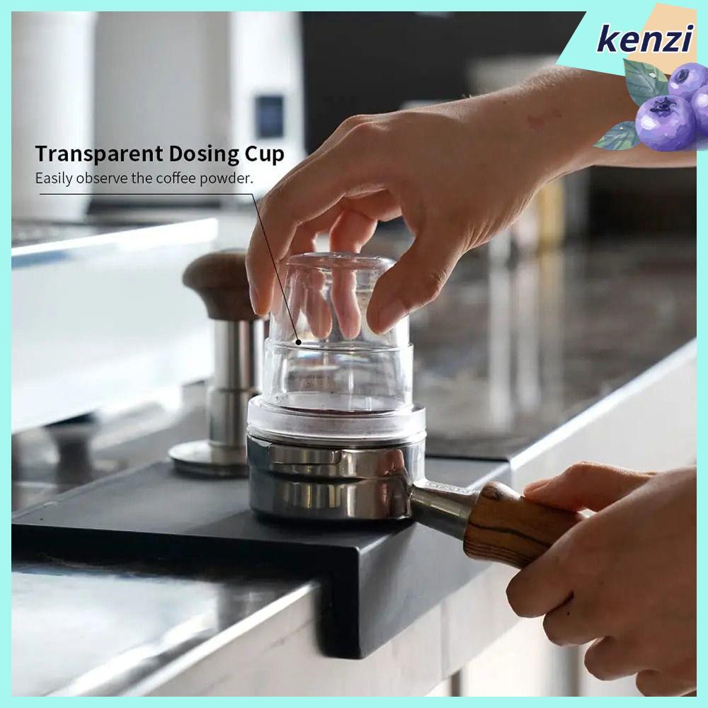 KENZI Coffee Dosing Cup, Universal Espresso Essentials Espresso Dosing Cup, Accessories 58ml Stackin