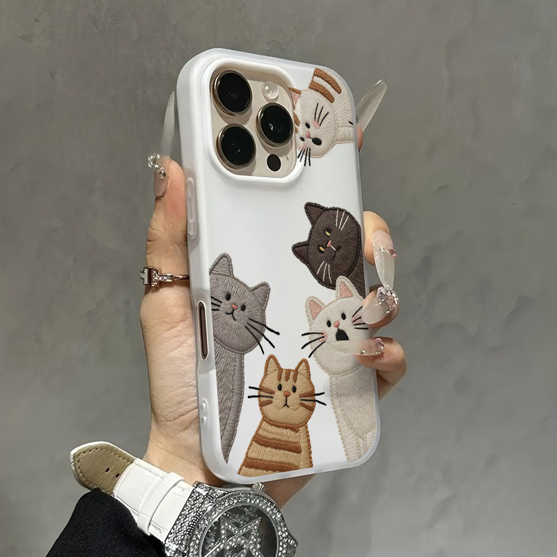 💐GOOD💐เคสโทรศัพท์มือถือ เหมาะสำหรับ เคสไอโฟน iphone 17 16 15 Pro 11 17AIR 12 PROMAX 13 14PRO 16 15 14PLUS กราฟฟิตี