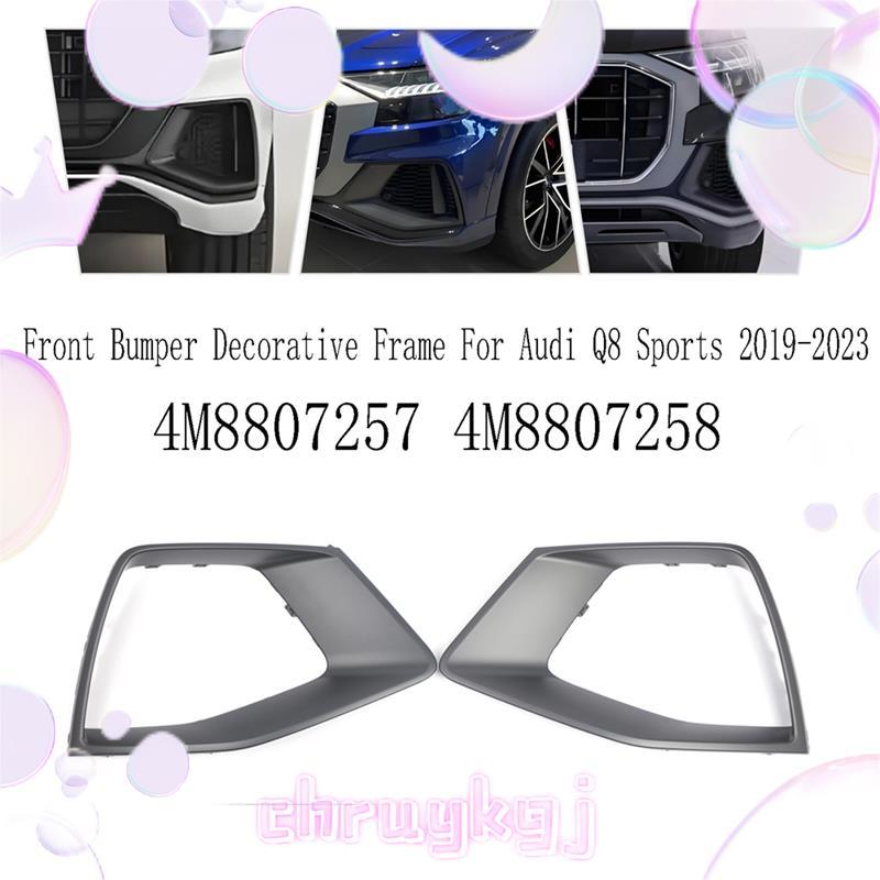 4M8807257 4M8807258 กรอบตกแต่งกันชนหน้าสําหรับ Q8 Sports 2019-2023 chruykgj.th